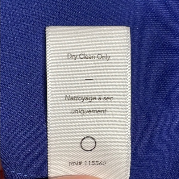 Likely Elegant Blue Off-Shoulder Dress Size 8 - Picture 10 of 10